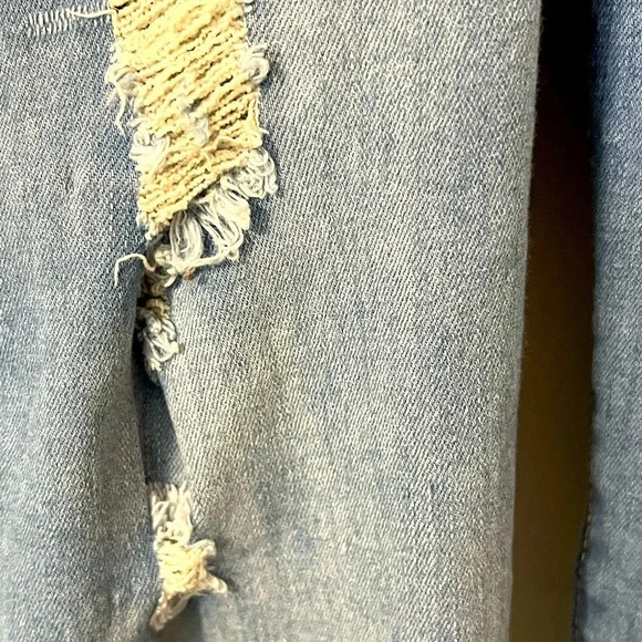 Blue Republic Womens Distressed Skinny Blue Jeans Size 17 RN 143247 - Picture 12 of 17